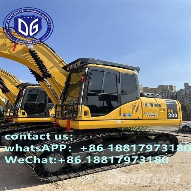 Komatsu PC 200-7 Paletli ekskavatörler