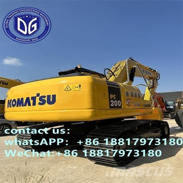 Komatsu PC 200-7 Paletli ekskavatörler