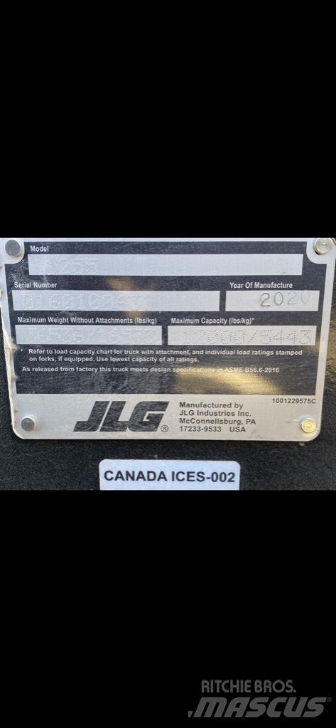 JLG 1255 Teleskopik yükleyiciler