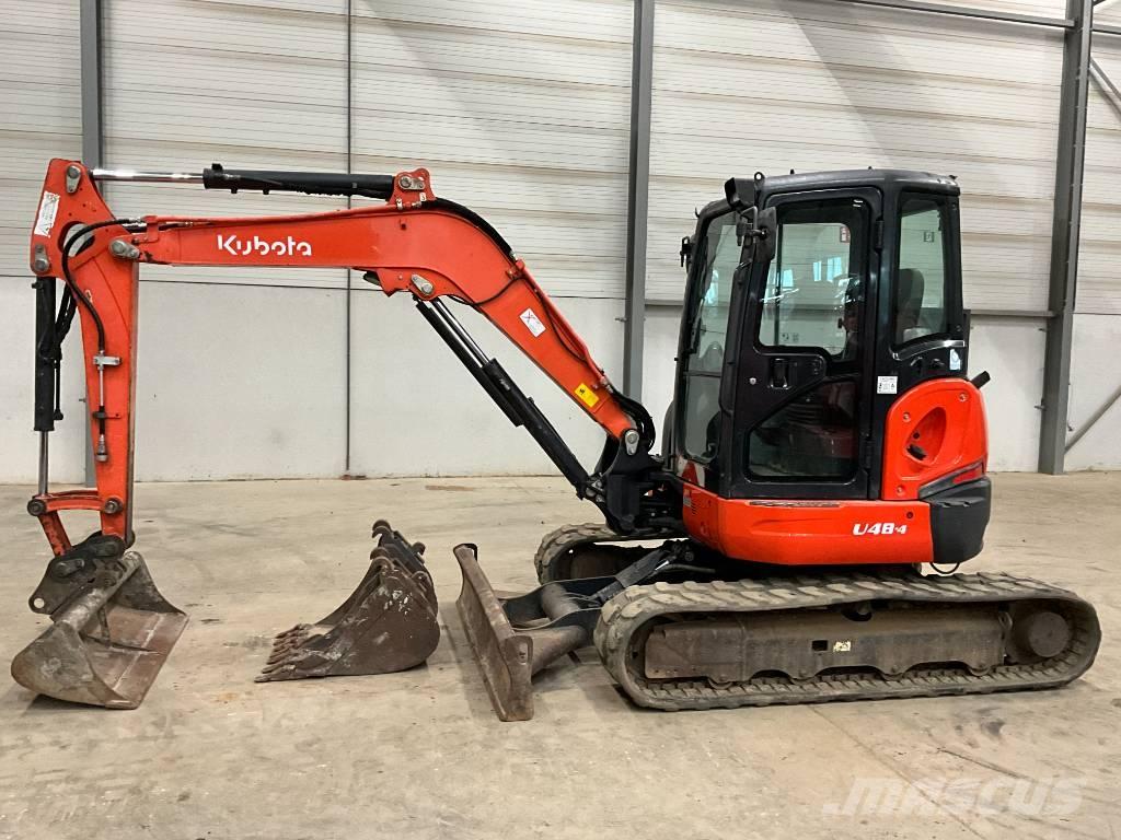 Kubota U 48-4 Mini ekskavatörler, 7 tona dek