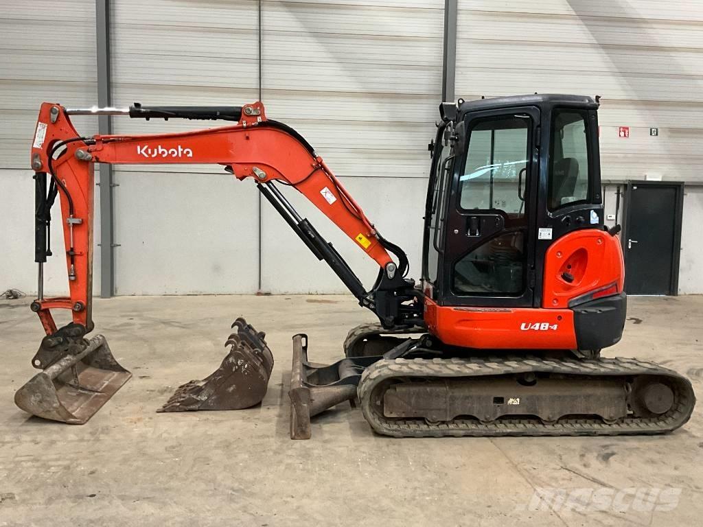Kubota U 48-4 Mini ekskavatörler, 7 tona dek