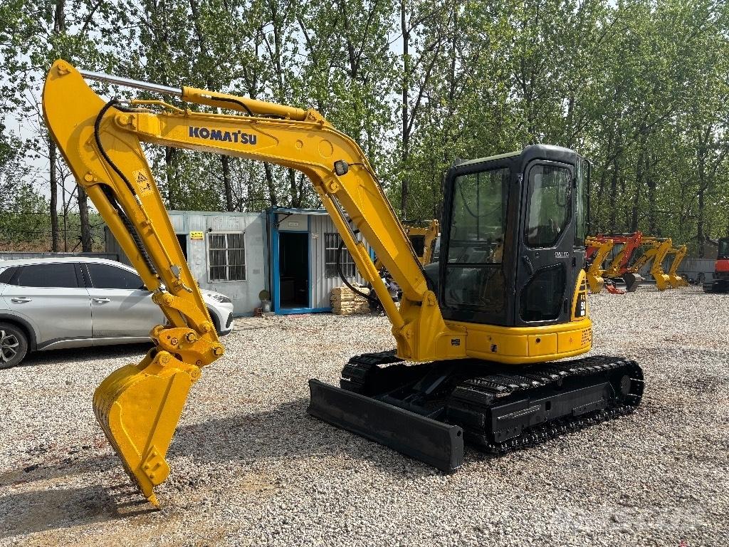 Komatsu PC 50 MR Mini ekskavatörler, 7 tona dek