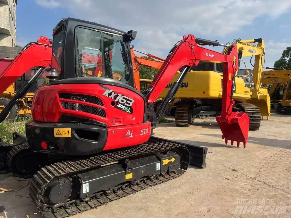 Kubota KX 163 Mini ekskavatörler, 7 tona dek