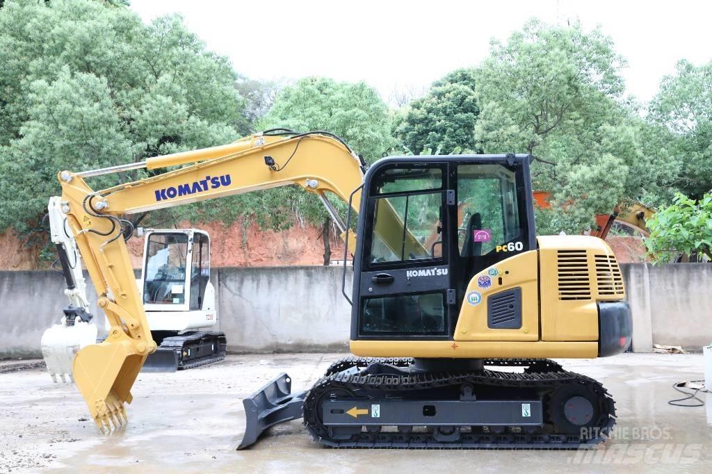 Komatsu PC 60-8 Paletli ekskavatörler
