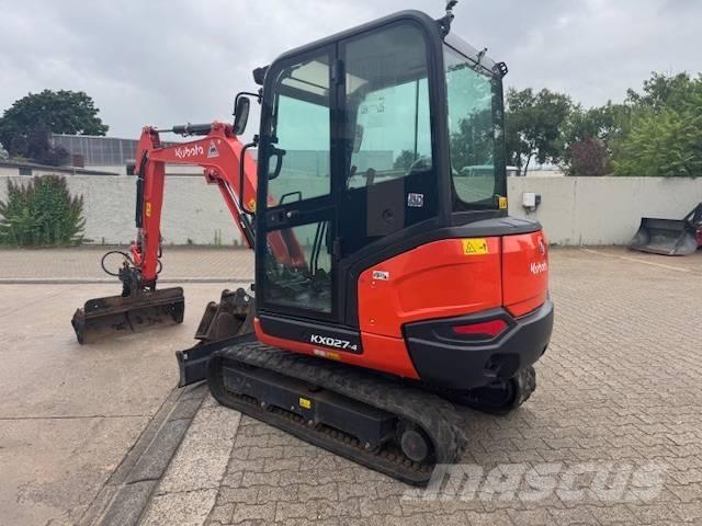 Kubota KX 027-4 Mini ekskavatörler, 7 tona dek