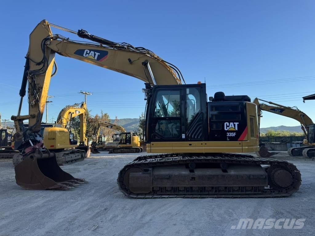 CAT 335 F L Paletli ekskavatörler