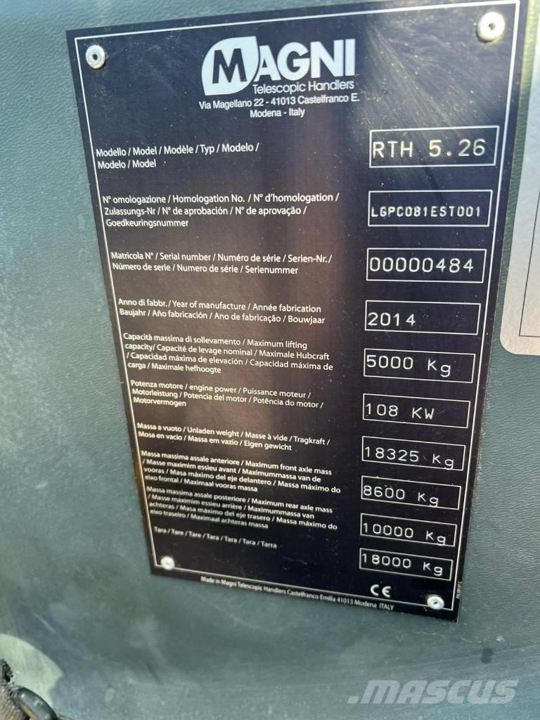 Magni RTH 5.26 Teleskopik yükleyiciler