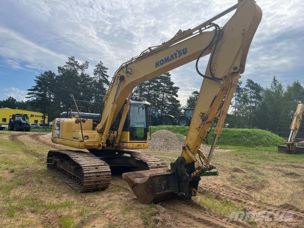 Komatsu PC 190 LC-8 Paletli ekskavatörler