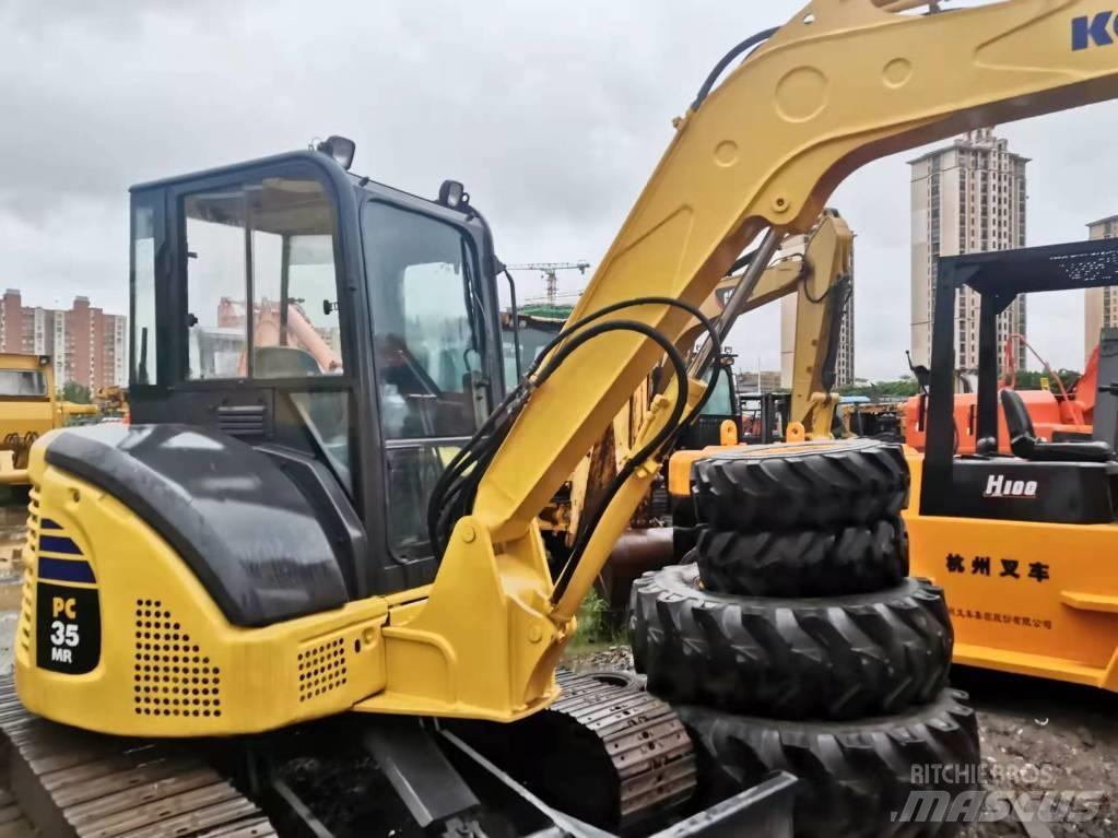 Komatsu PC 35 Mini ekskavatörler, 7 tona dek