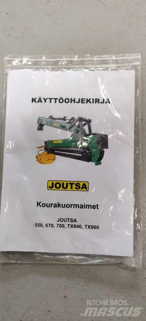 Joutsa 700 Diger yükleme ve kazma ekipmanlari