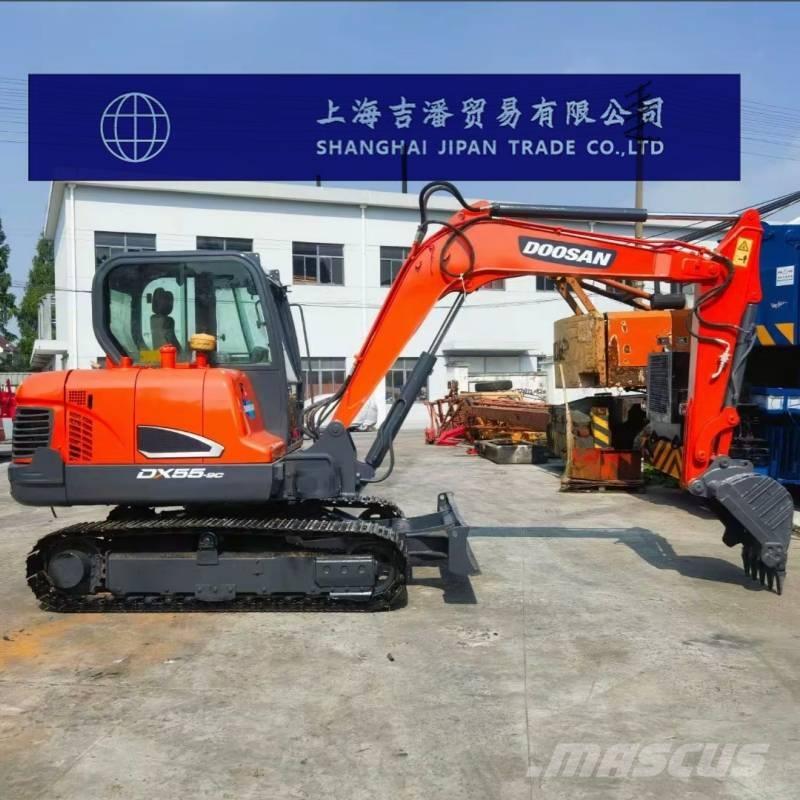 Doosan DX 55 Mini ekskavatörler, 7 tona dek