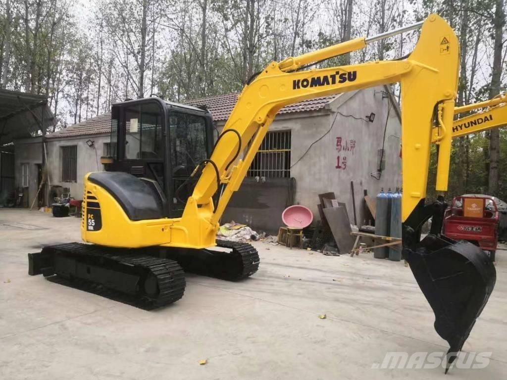 Komatsu PC 55 Paletli ekskavatörler