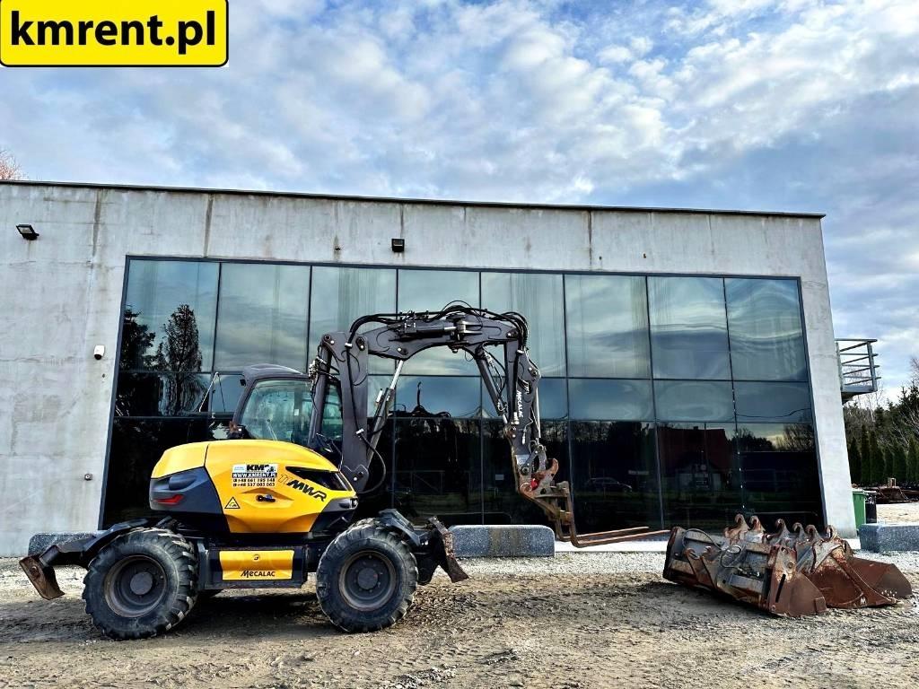 Mecalac 11 MWR Lastik tekerli ekskavatörler