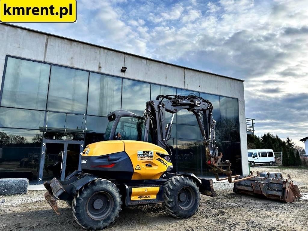 Mecalac 11 MWR Lastik tekerli ekskavatörler