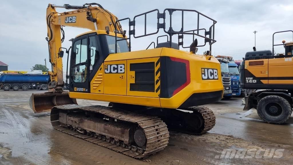 JCB 220 XL Paletli ekskavatörler
