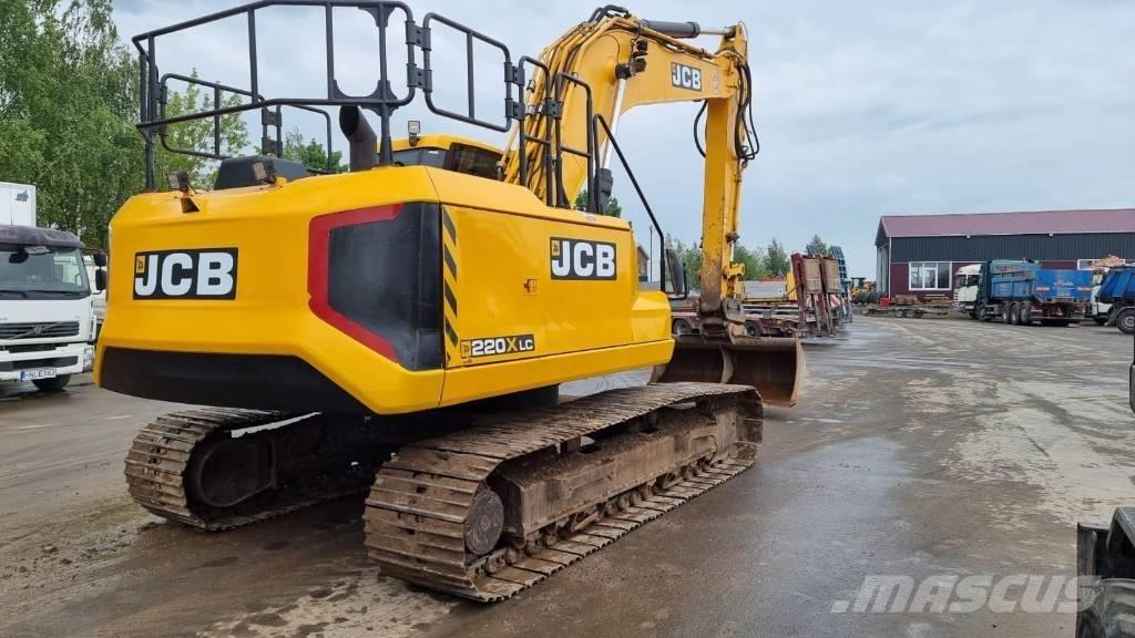 JCB 220 XL Paletli ekskavatörler