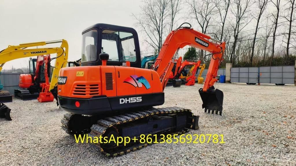 Doosan DH 55 Mini ekskavatörler, 7 tona dek