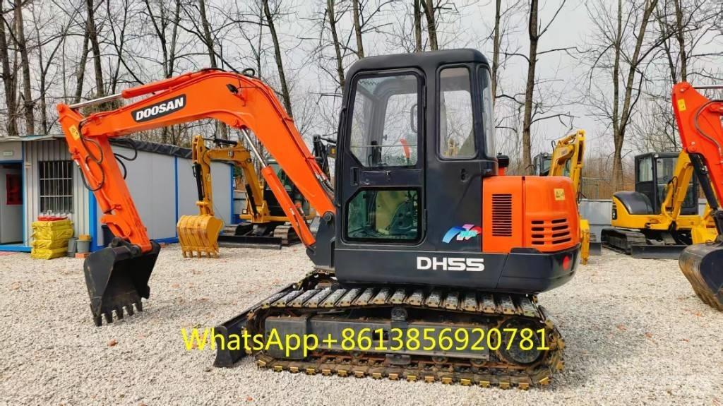 Doosan DH 55 Mini ekskavatörler, 7 tona dek