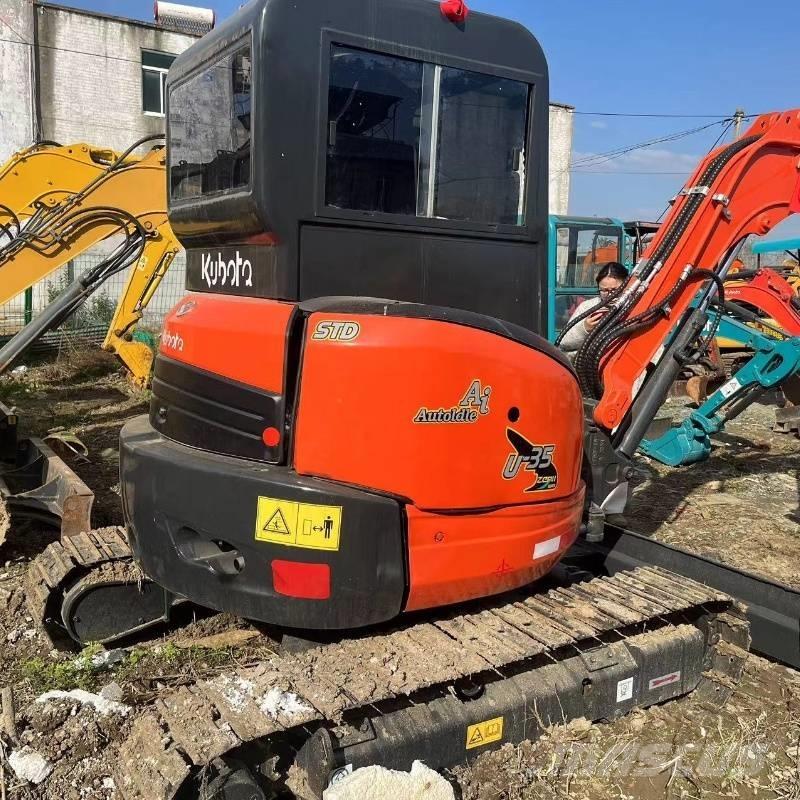 Kubota U 35 Mini ekskavatörler, 7 tona dek