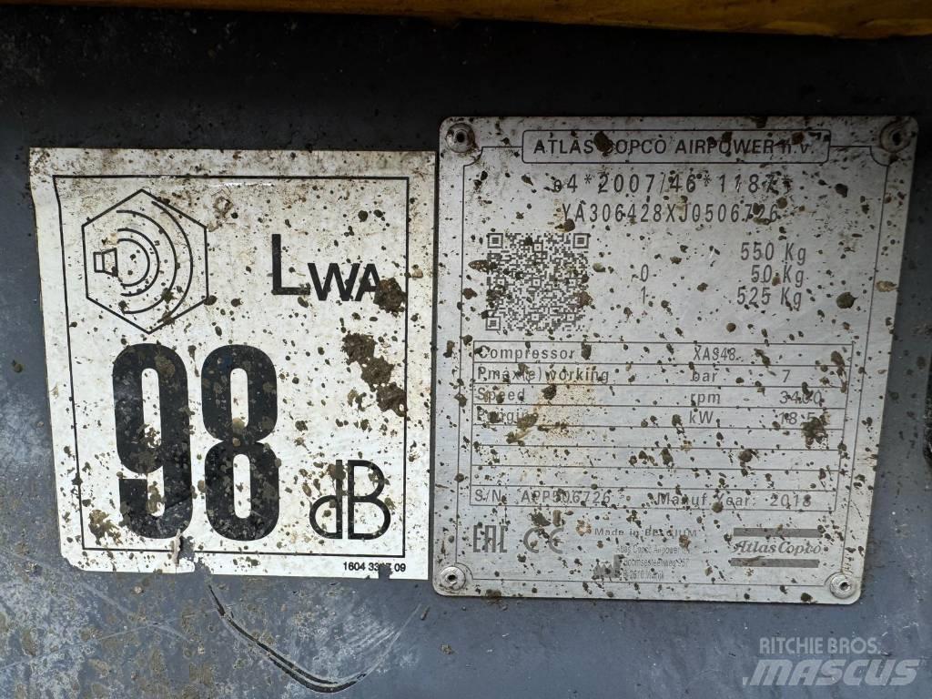 Atlas Copco XAS 48 Kompresörler