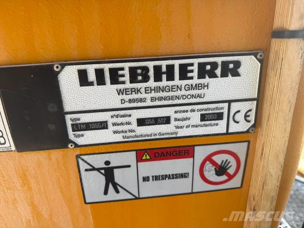 Liebherr LTM 1055-1 Yol-Arazi Tipi Vinçler (AT)