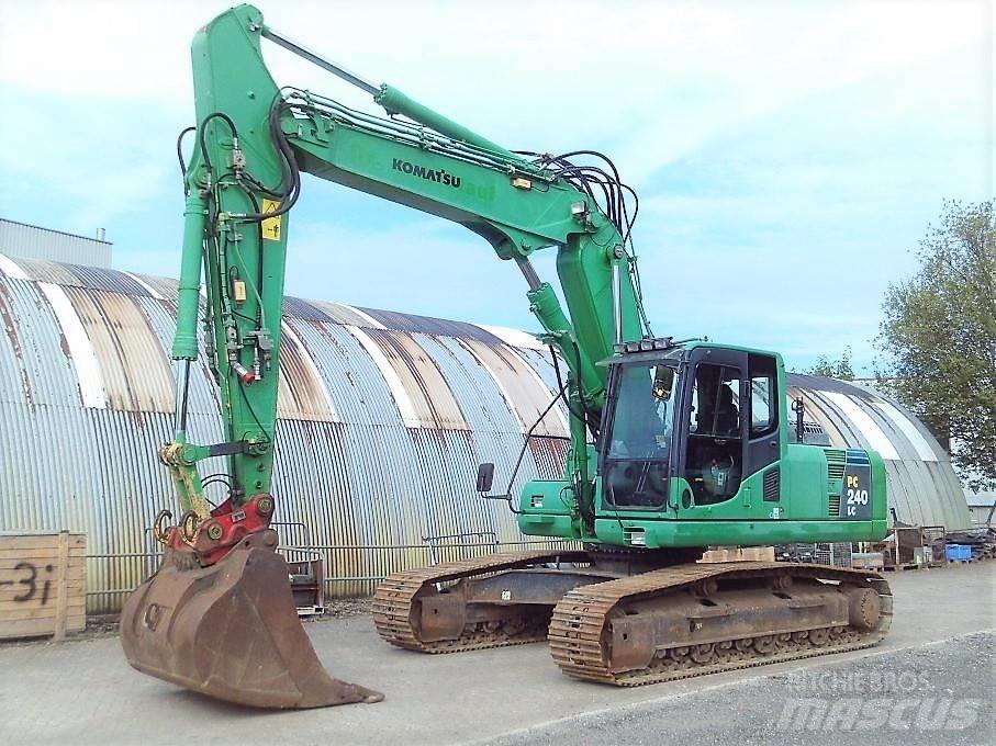 Komatsu PC240LC-8 Paletli ekskavatörler