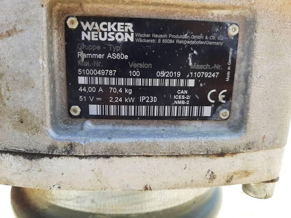 Wacker Neuson AS60e Sıkıştırma tokmakları