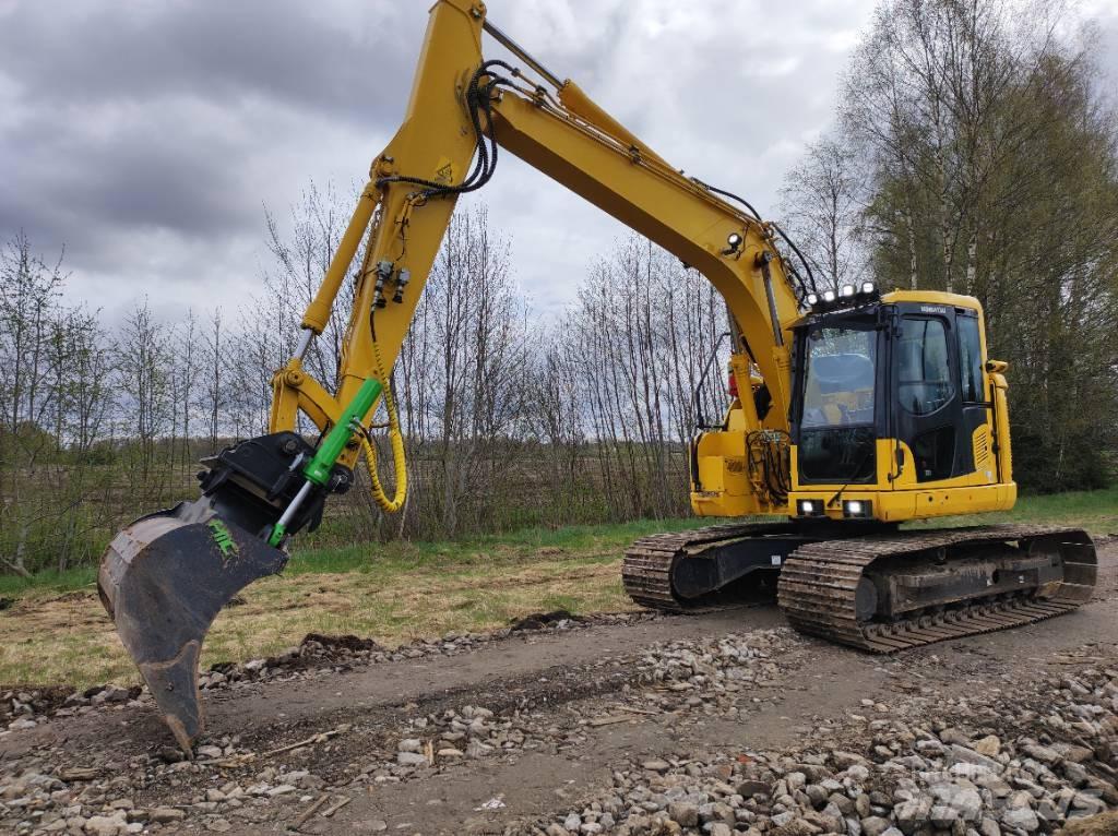 Komatsu PC138US-11E0 Paletli ekskavatörler