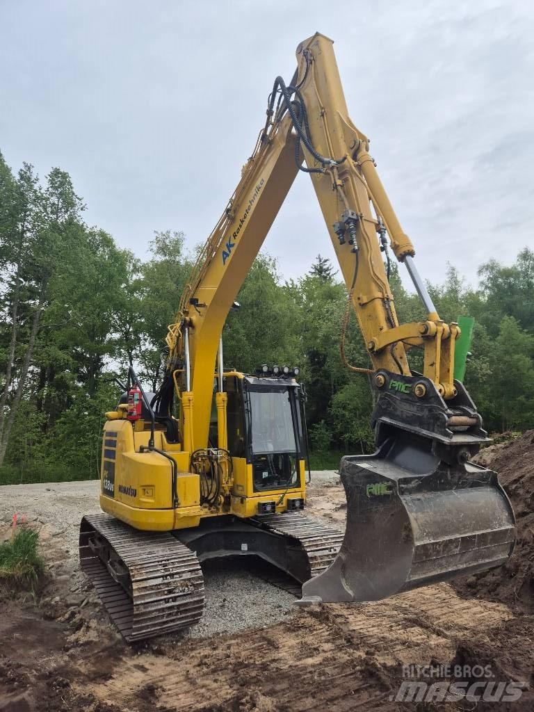 Komatsu PC138US-11E0 Paletli ekskavatörler