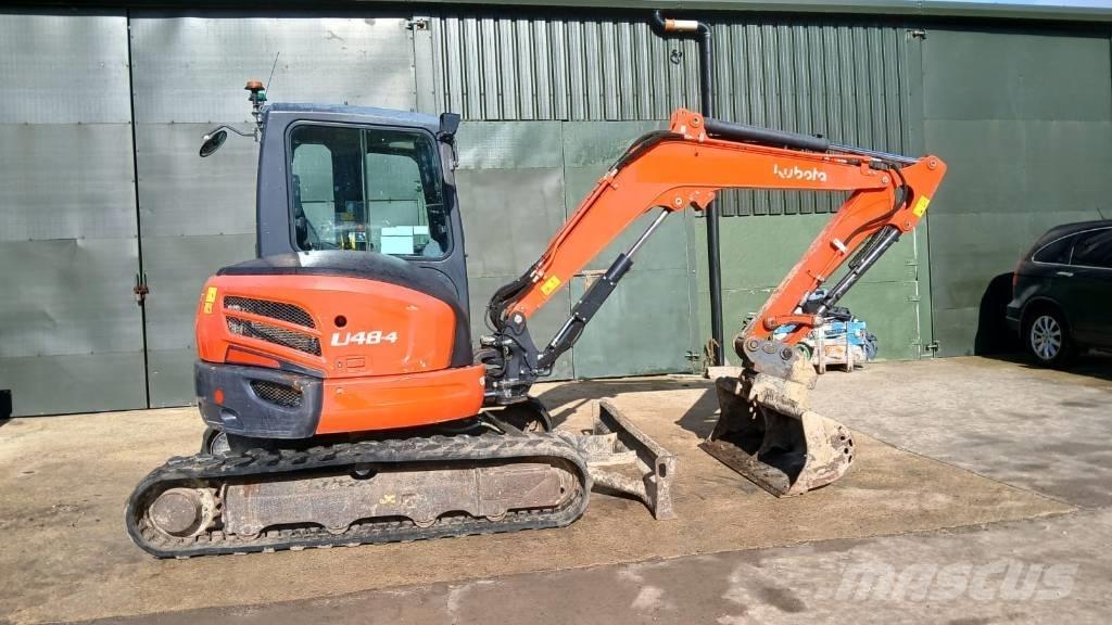 Kubota U 48-4 Mini ekskavatörler, 7 tona dek