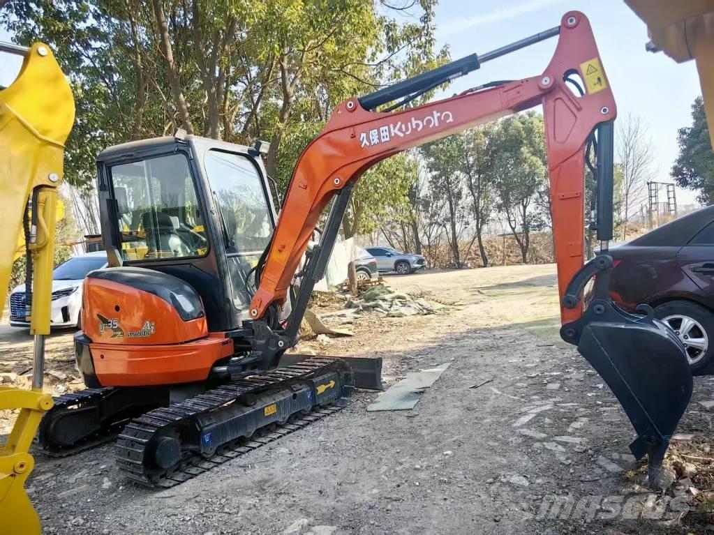 Kubota U 35 Mini ekskavatörler, 7 tona dek