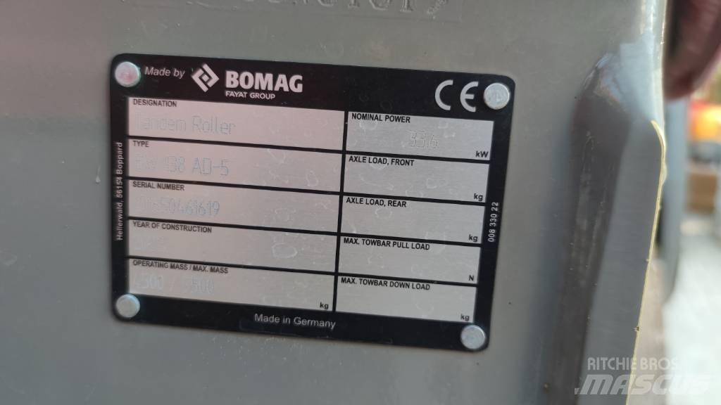 Bomag BW 138 AD Diğer silindirler
