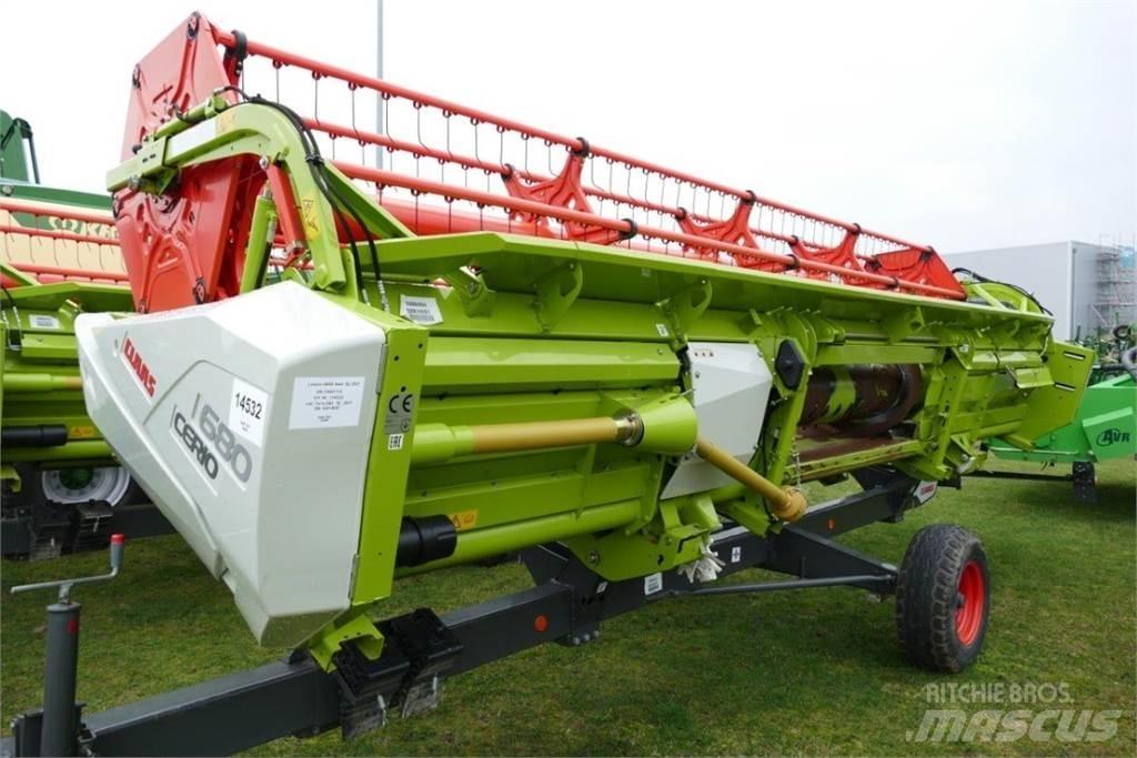 CLAAS Cerio 680 Agaç kesme robotlari