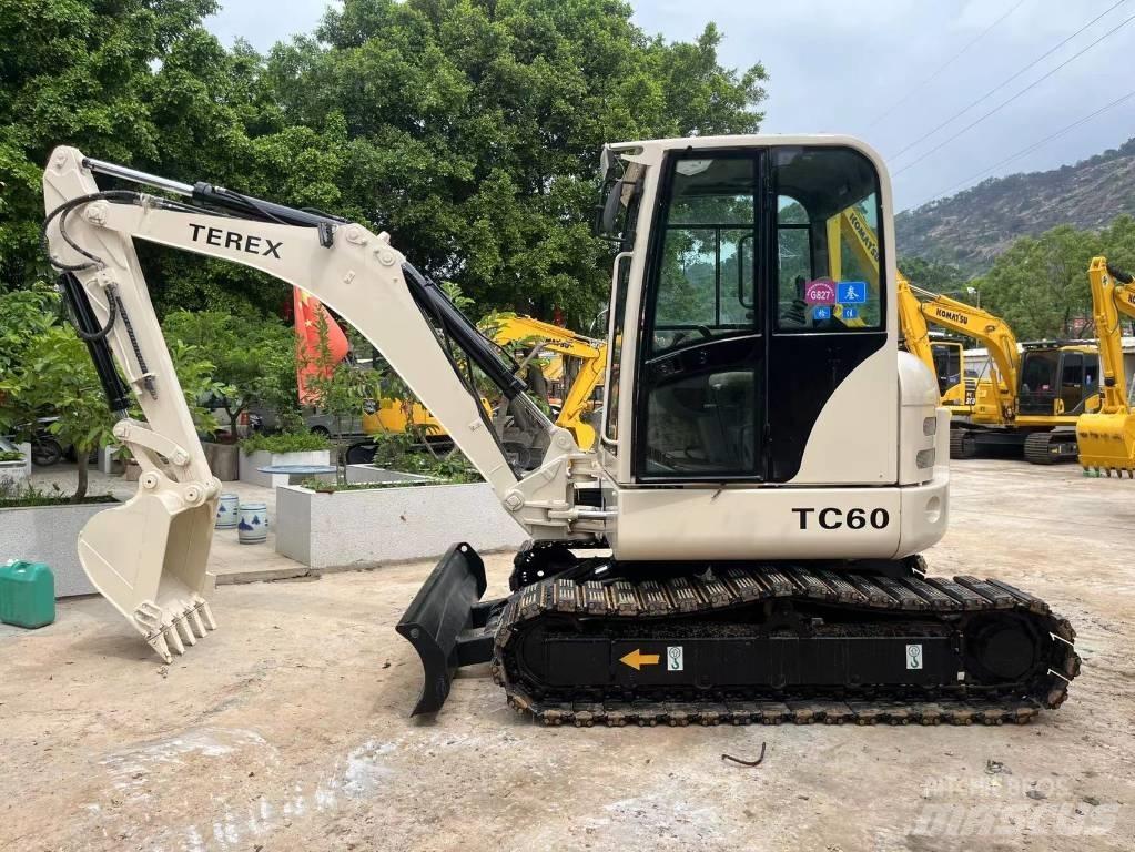 Terex TC 60 Mini ekskavatörler, 7 tona dek