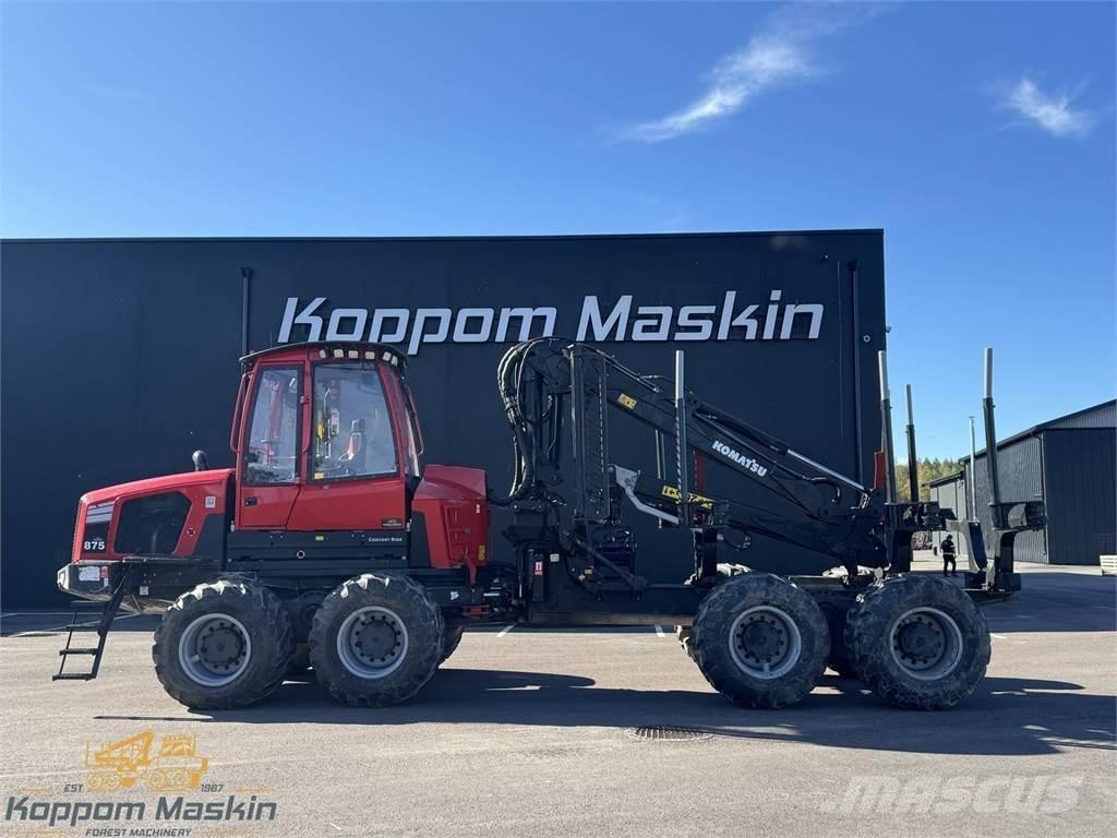 Komatsu 875 Tomruk yükleyici traktörler