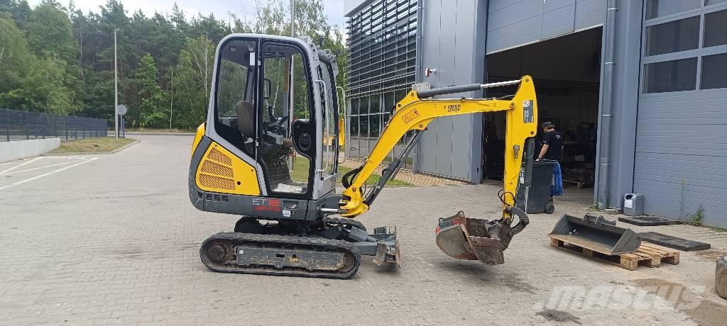 Wacker Neuson ET 18 Paletli ekskavatörler