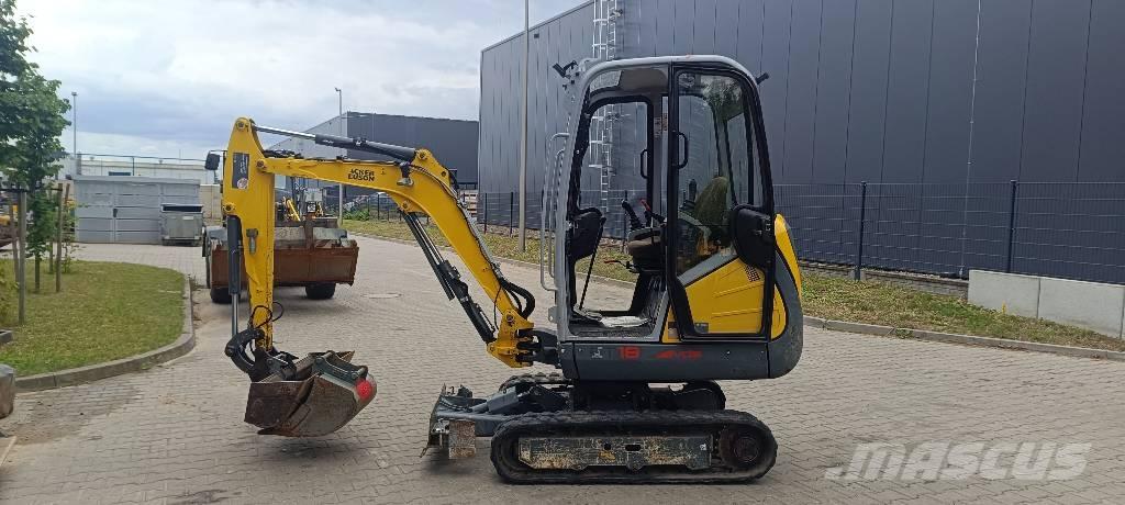 Wacker Neuson ET 18 Paletli ekskavatörler