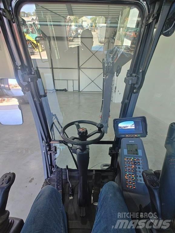 Atlas 140W Lastik tekerli ekskavatörler