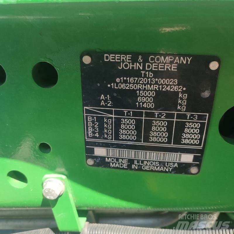 John Deere 6250R Traktörler