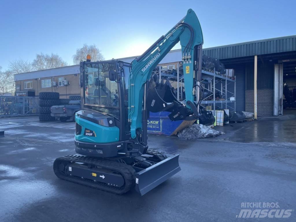 Sunward SWE 25 UF Mini ekskavatörler, 7 tona dek