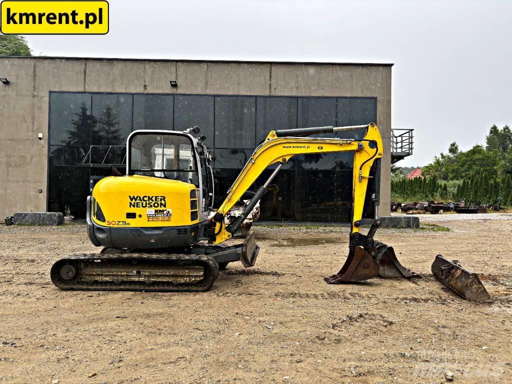 Wacker Neuson 50 Z3 Mini ekskavatörler, 7 tona dek