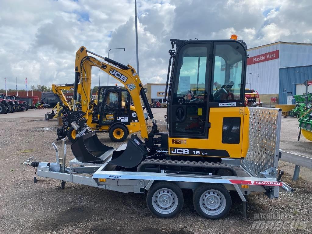 JCB 19 C-1 Mini ekskavatörler, 7 tona dek
