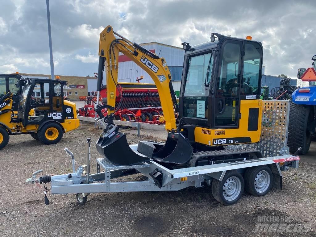 JCB 19 C-1 Mini ekskavatörler, 7 tona dek
