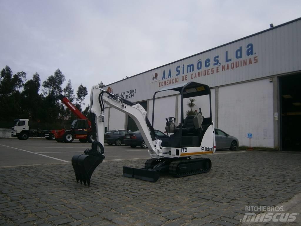Bobcat E 14 Mini ekskavatörler, 7 tona dek