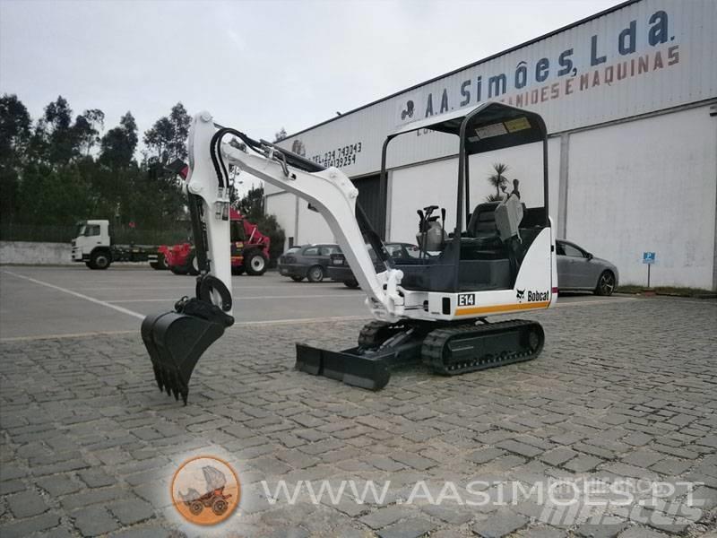 Bobcat E 14 Mini ekskavatörler, 7 tona dek