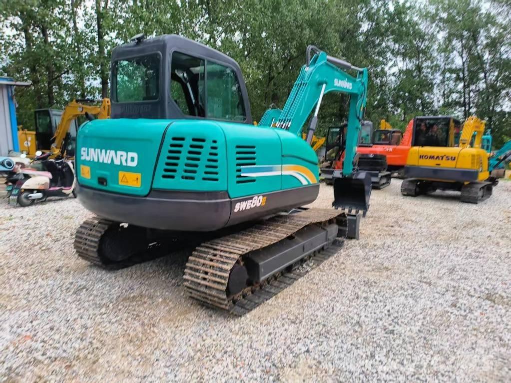 Sunward SWE 80 Mini ekskavatörler, 7 tona dek