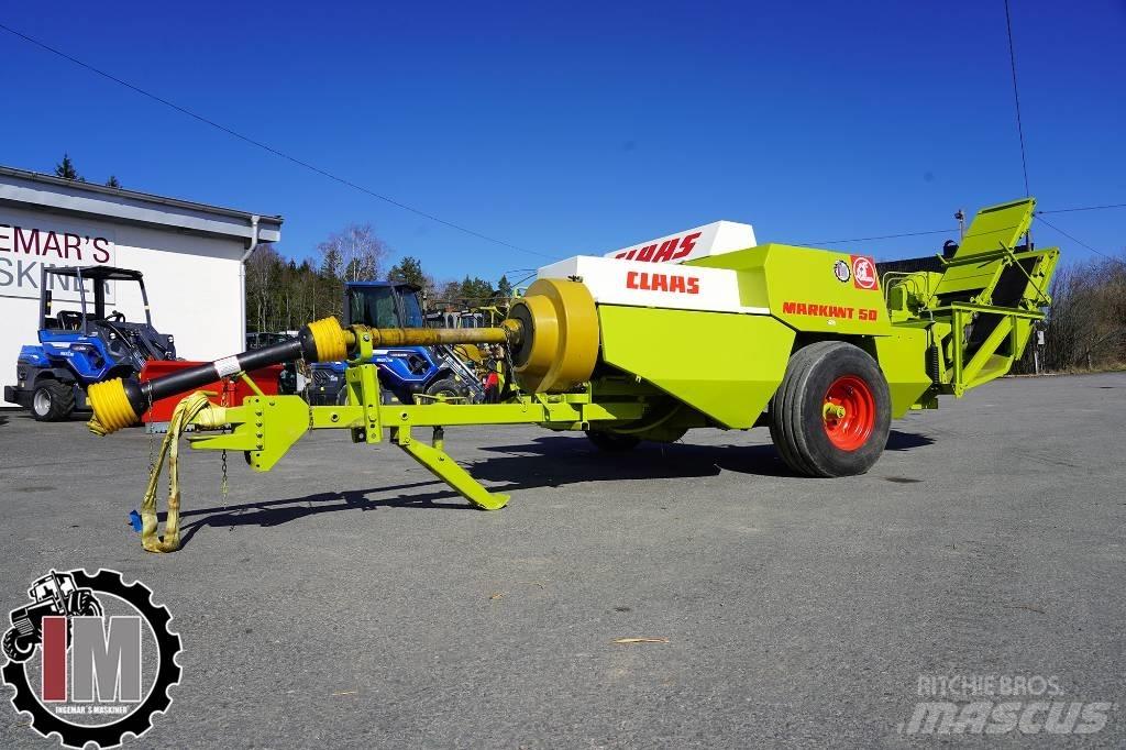 CLAAS Markant 50 Küp balya makinalari