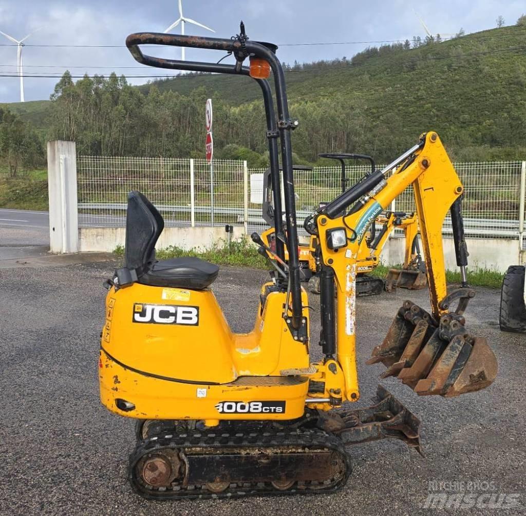 JCB 8008 CTS Mini ekskavatörler, 7 tona dek
