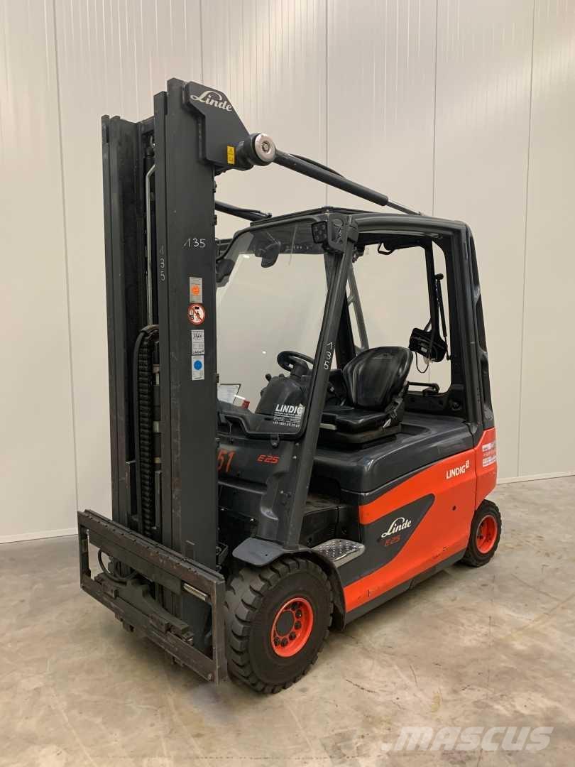 Linde E25L Elektrikli forkliftler