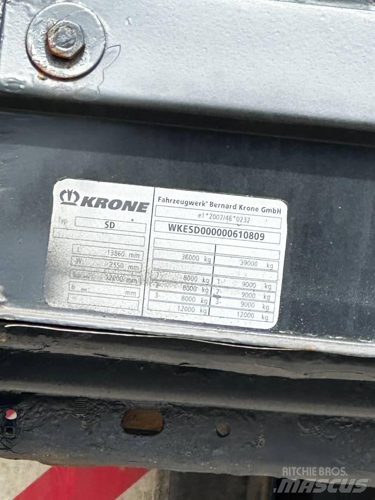 Krone SD Flatbed çekiciler